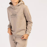 NIVA - CALDA FELPA CON CAPPUCCIO DA DONNA