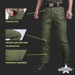 WORKBOSS™ – PANTALONI TATTICI DA UOMO