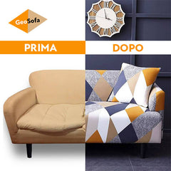GEOSOFA® - COPRIDIVANO ELASTICIZZATO DI ALTA QUALITÀ