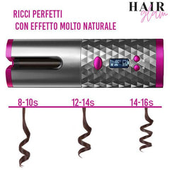 HAIRGLAM™: ARRICCIACAPELLI SENZA FILI