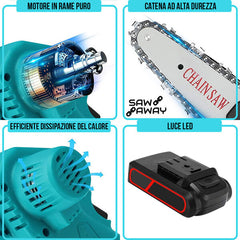 SAWAWAY™ – SEGA A CATENA PORTATILE