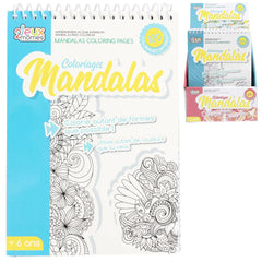 COLORFUN - LIBRO DA COLORARE MANDALA PER ADULTI (100 PAGINE)