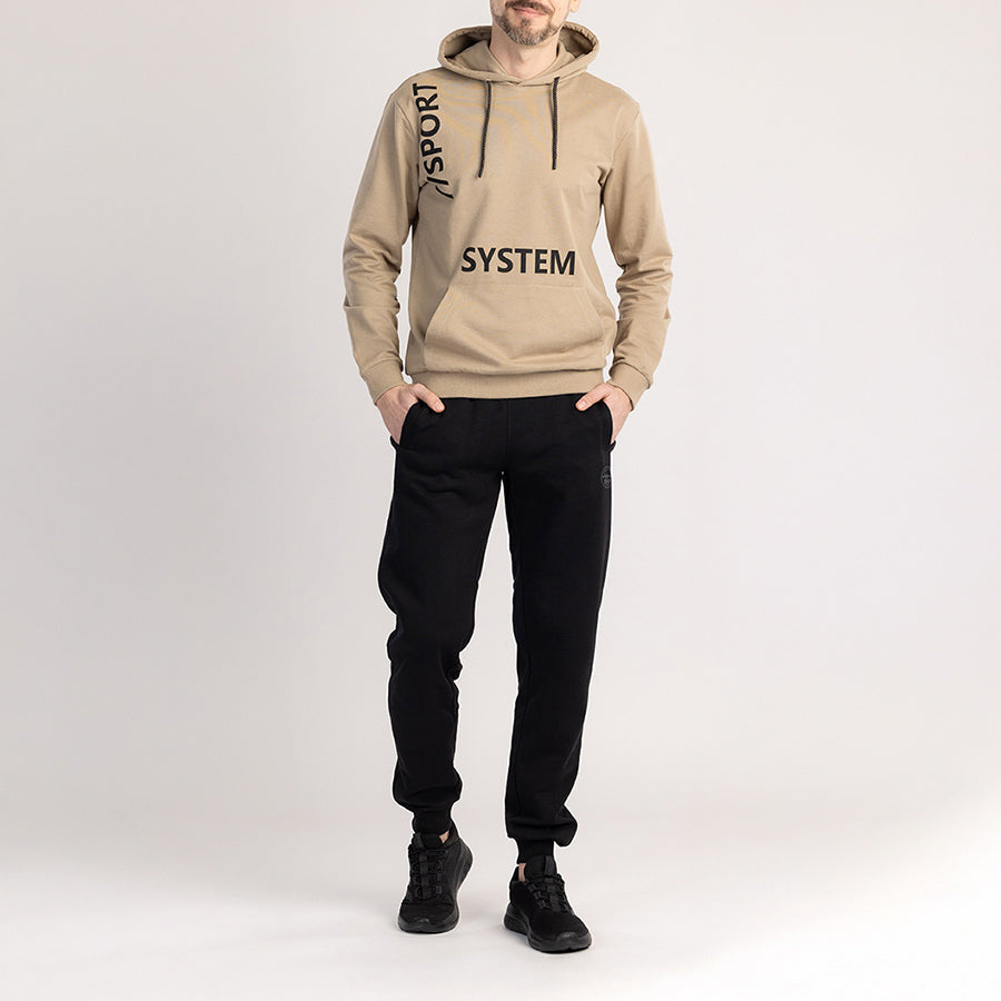 PANTALONI ALTI IN COTONE DA UOMO - TREKMAN