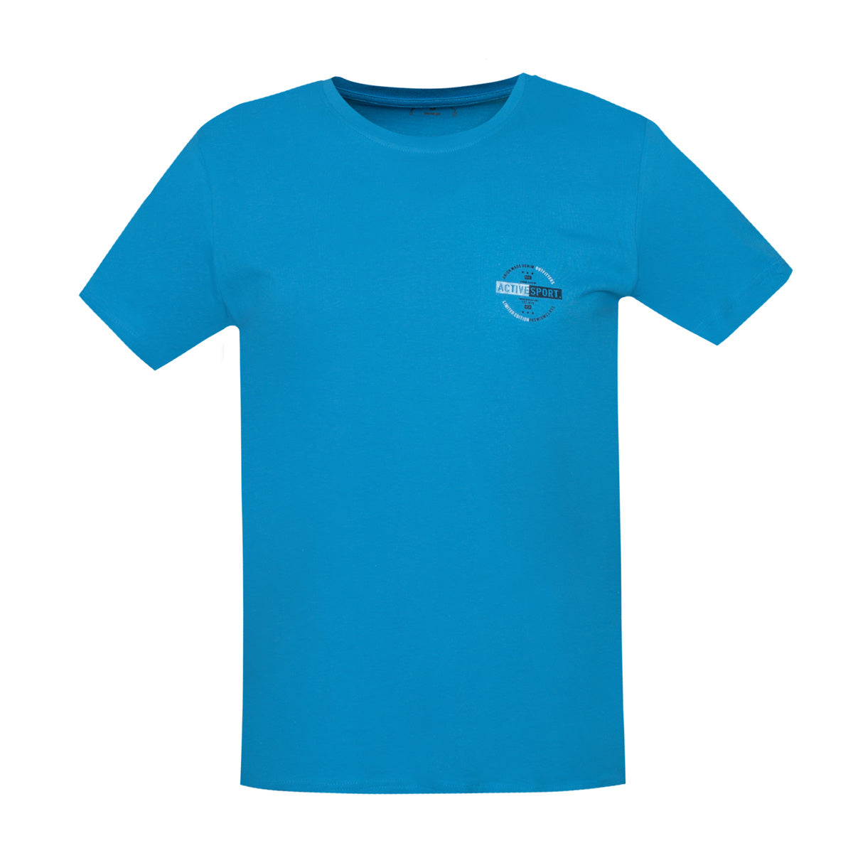 T-SHIRT IN COTONE A MANICHE CORTE DA UOMO - ACTIVIO