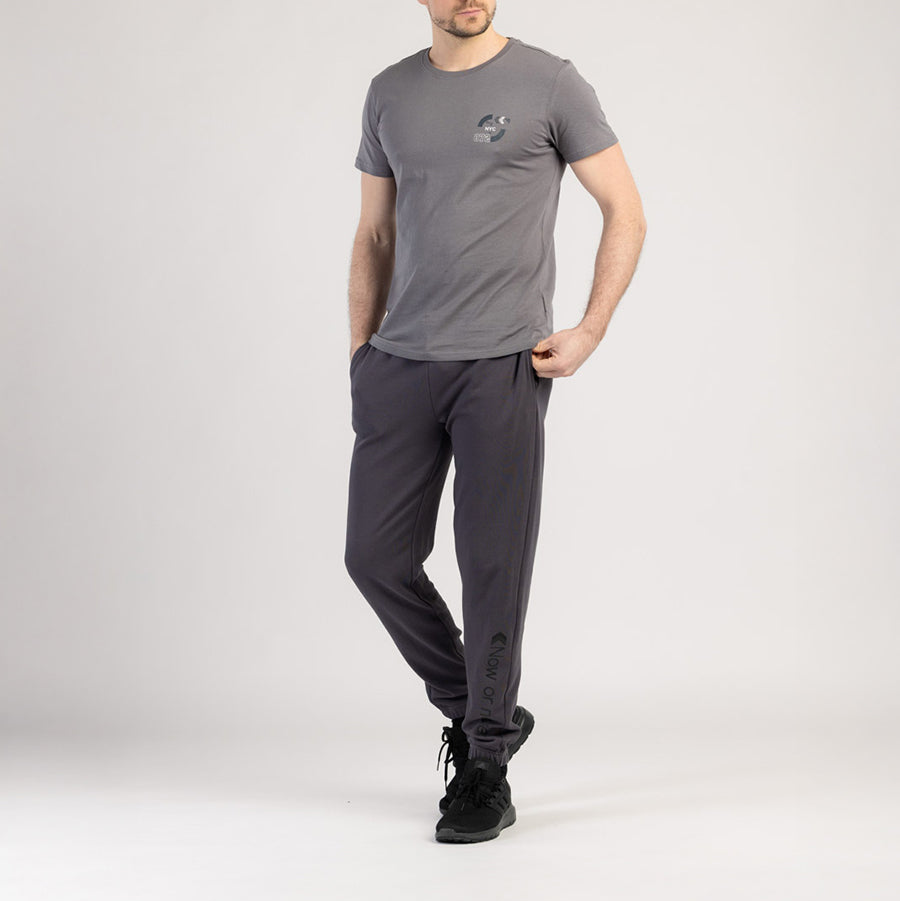 T-SHIRT IN COTONE A MANICHE CORTE DA UOMO - ACTIVIO