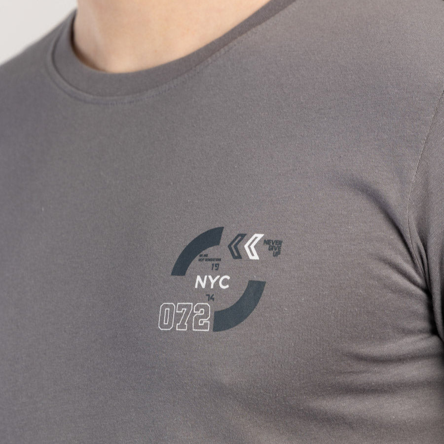 T-SHIRT IN COTONE A MANICHE CORTE DA UOMO - ACTIVIO