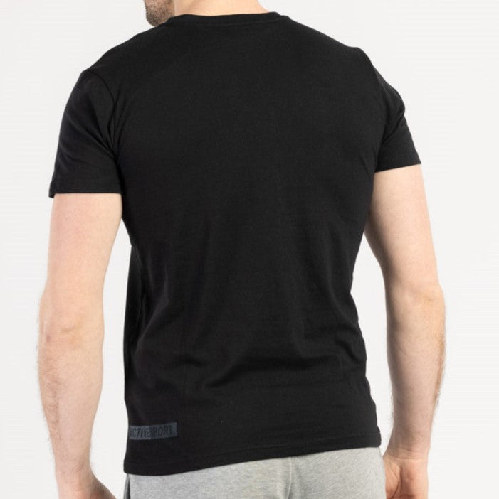 T-SHIRT IN COTONE A MANICHE CORTE DA UOMO - ACTIVIO