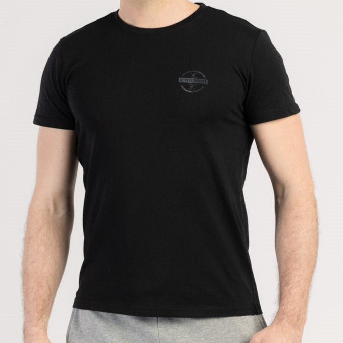 T-SHIRT IN COTONE A MANICHE CORTE DA UOMO - ACTIVIO