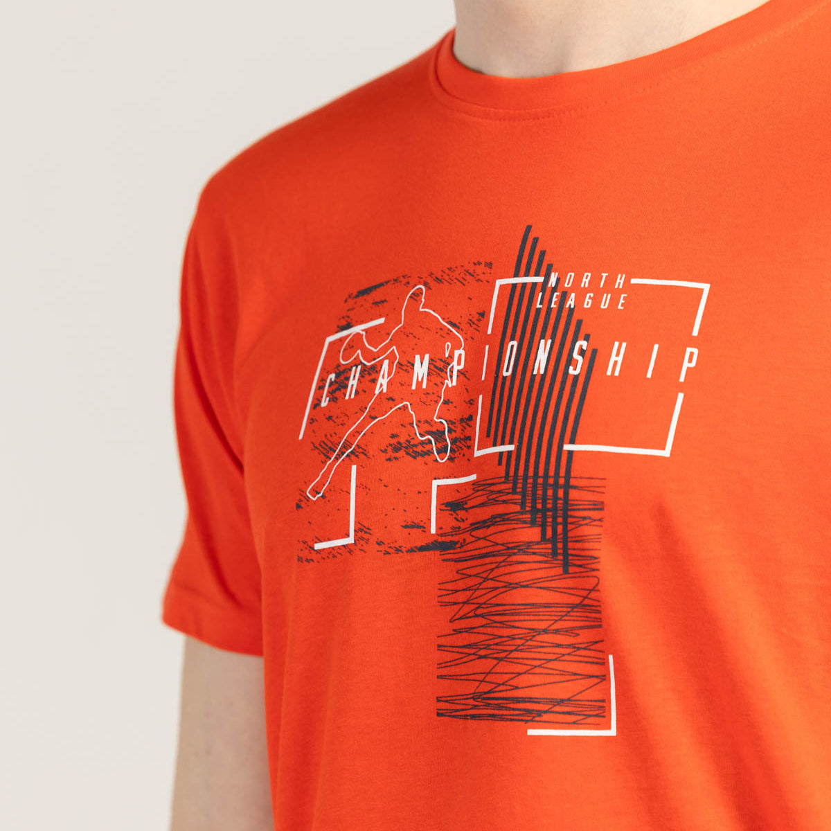 T-SHIRT IN COTONE A MANICHE CORTE DA UOMO - WEARIX