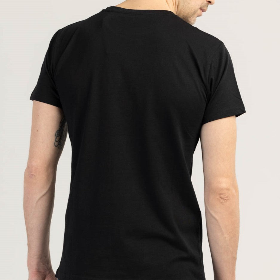 T-SHIRT IN COTONE A MANICHE CORTE DA UOMO - WEARIX