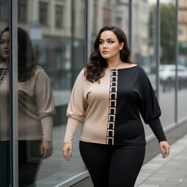 LUNACHIC - SET DI MAGLIA E PANTALONI ALLA MODA