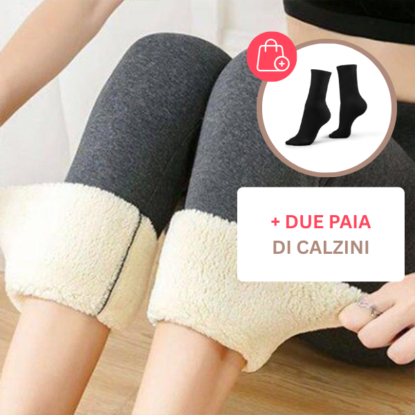 MISSCASHMERE® – LEGGINGS TERMICHE INVERNALI