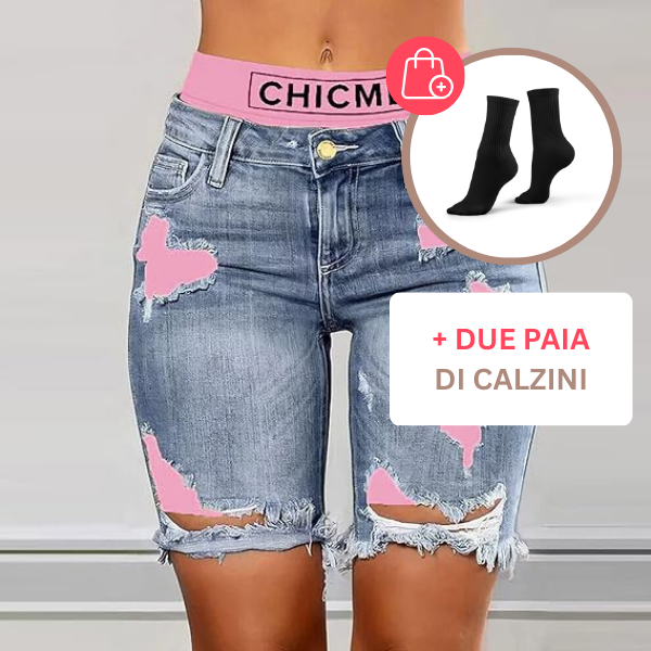 PATCHFUSION - PANTALONI CORTI DA DONNA