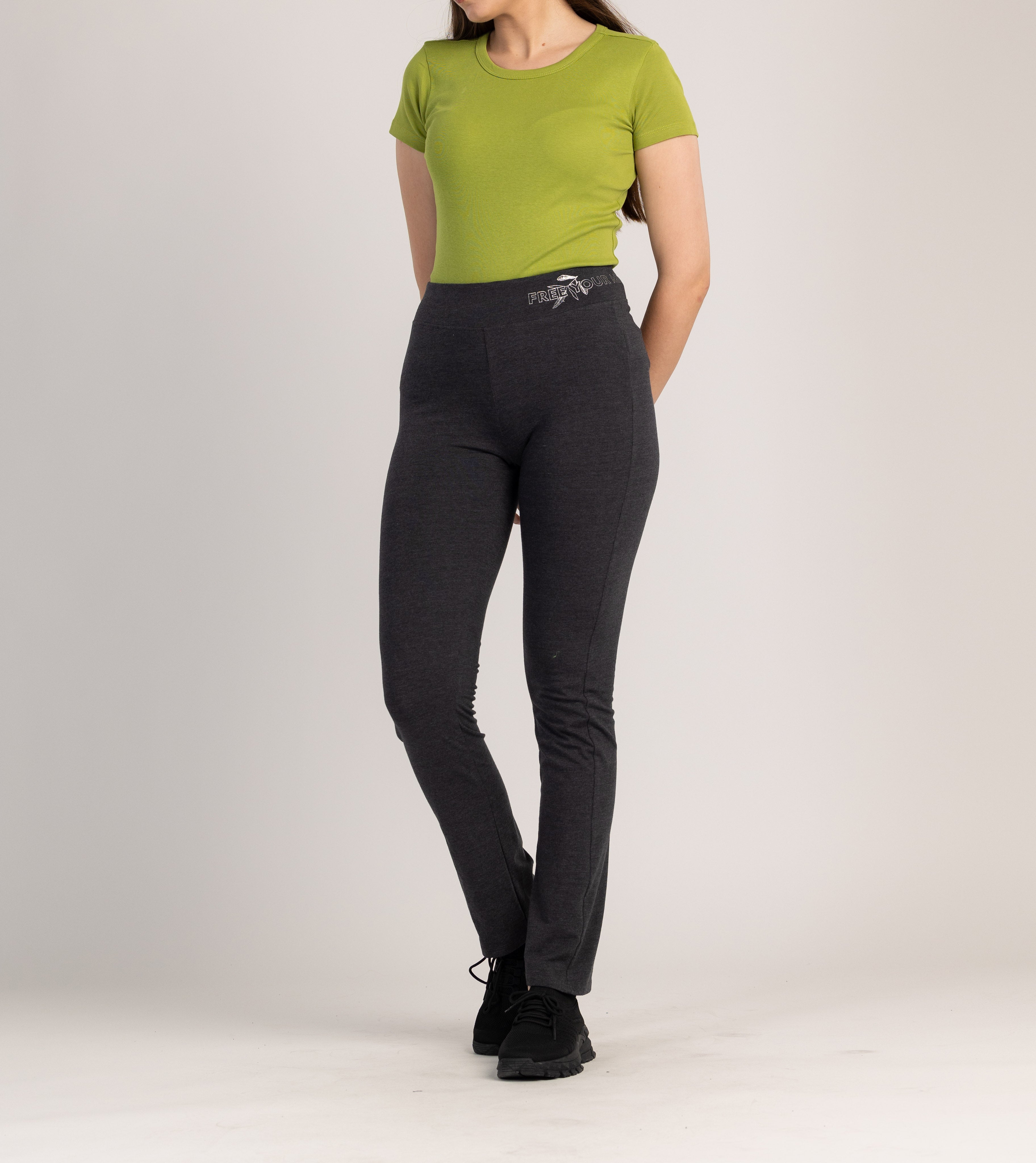 PANTALONI LUNGHI COMODI IN COTONE DA DONNA - SOFTLINE