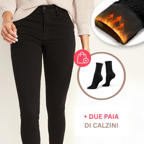 VELURAJEANS™ - PANTALONI JEANS TERMO