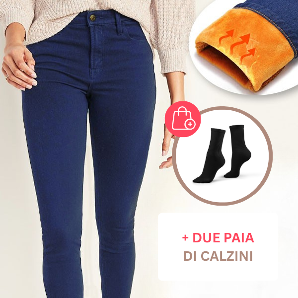 VELURAJEANS™ - PANTALONI JEANS TERMO