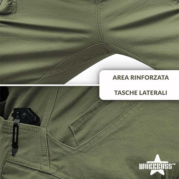 WORKBOSS™ – PANTALONI TATTICI DA UOMO