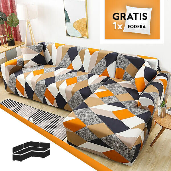 GEOSOFA® - COPRIDIVANO ELASTICIZZATO DI ALTA QUALITÀ