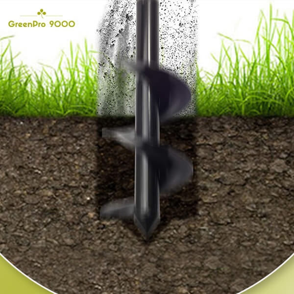 GREENPRO 9000® - PUNTA DI TRAPANO PER COLTIVARE LA TERRA