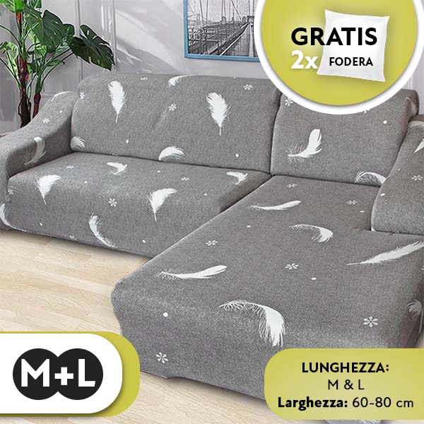 SOFTSTRETCH® - COPRIDIVANO ELASTICIZZATO DI ALTA QUALITÀ